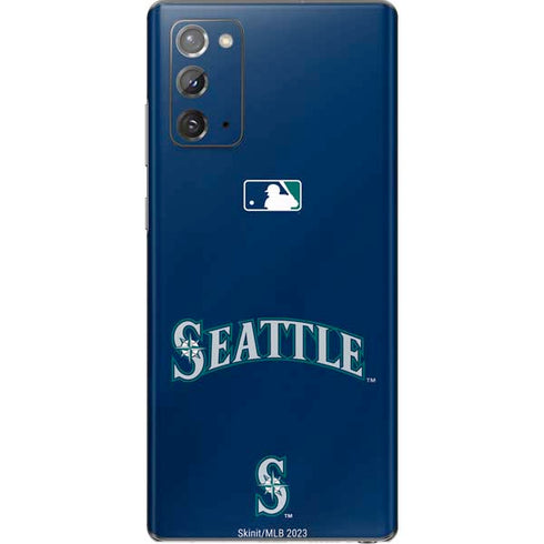 MLB Seattle Mariners Alternate/Away Jersey Galaxy Note20 5G Skin